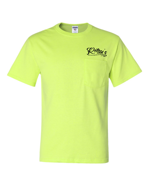 Retzy’s Garage Hi-Vis T-Shirt (Neon Green)